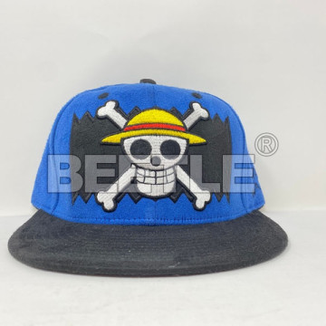 BEETLE BAIT X 海賊王 ONE PIECE 喬巴 索隆 娜美 騙人布 香吉士 魯夫 麂皮 藍色 排扣 棒球帽