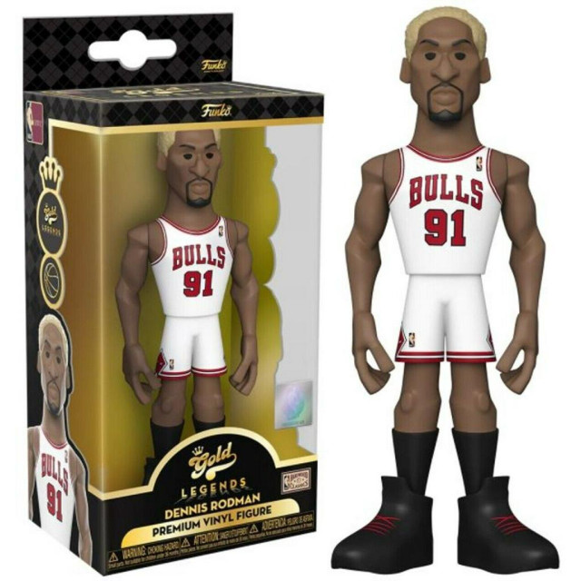BEETLE FUNKO POP NBA DENNIS RODMAN GOLD 5吋 芝加哥公牛隊 羅德曼 小蟲