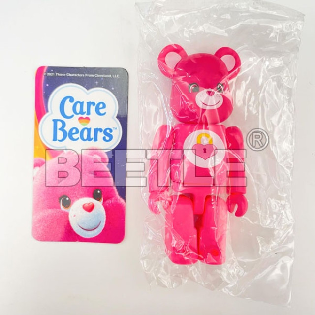 BEETLE BE@RBRICK S43 43代 隱藏版 CAREBEARS 粉色 天氣熊 愛心熊 庫柏力克熊 100%