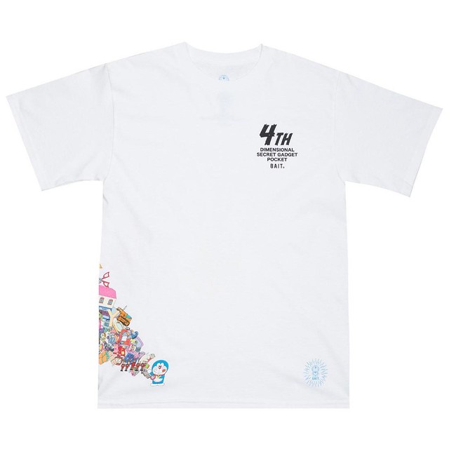 BEETLE BAIT X 哆啦A夢 ドラえもん 小叮噹 百寶袋 道具 聯名 藤子不二雄 黑色 白色 短T