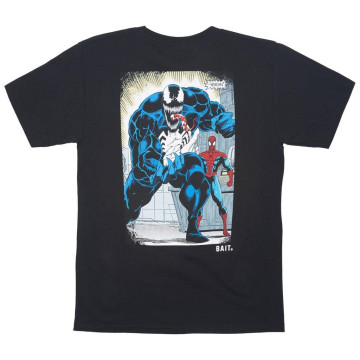 BEETLE BAIT X MARVEL VENOM STANCE TEE 猛毒 毒液 蜘蛛人 黑色 短T 漫威 復仇者