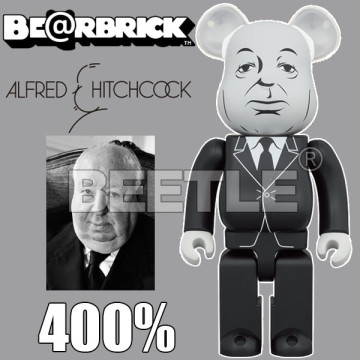 BEETLE BE@RBRICK ALFRED HITCHCOCK 希區考克 亞佛烈德 恐怖大師 懸疑電影 400%