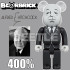 BEETLE BE@RBRICK ALFRED HITCHCOCK 希區考克 亞佛烈德 恐怖大師 懸疑電影 400%