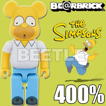 BEETLE BE@RBRICK SIMPSONS HOMER BEARBRICK 荷馬 辛普森 庫柏力克熊 400%