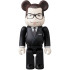 BEETLE BE@RBRICK S36 盒抽 金牌特務 KINGSMAN 36代 黑 哈利·哈特 庫柏力克熊 100%