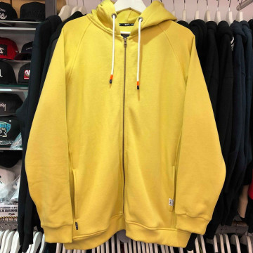 現貨 BEETLE BAIT PIGMENT DYED JACKET 芥末黃 黃色 素面 素色 外套 帽拉  XL