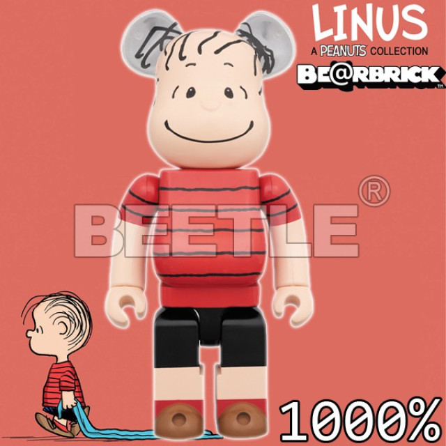 BEETLE BE@RBRICK LINUS 奈勒斯 PEANUTS 花生漫畫 SNOOPY 史努比 1000%