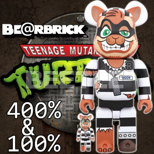 BEETLE BE@RBRICK SCRATCH 忍者龜 TMNT 監獄貓 BAIT 庫柏力克熊 100 400%