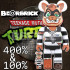 BEETLE BE@RBRICK SCRATCH 忍者龜 TMNT 監獄貓 BAIT 庫柏力克熊 100 400%
