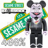 BEETLE BE@RBRICK 伯爵 芝麻街 COUNT VON SESAME STREET 庫柏力克熊 400%