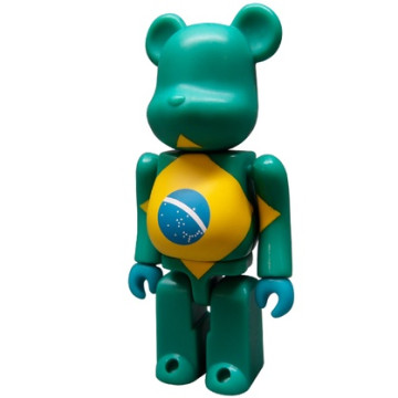 BEETLE BE@RBRICK SERIES3 S3 3代 FLAG 巴西 國旗 庫柏力克熊 100%