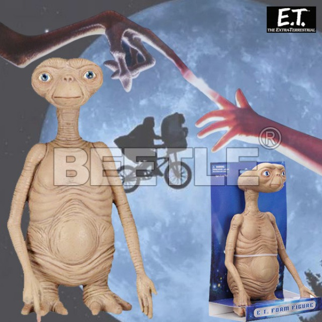 BEETLE NECA E.T. 外星人 THE EXTRA-TERRESTRIAL 12吋 公仔 FOAM 泡棉材質