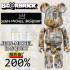 BEETLE BE@RBRICK 巴斯奇亞 JEAN MICHEL BASQUIAT 超合金 初代 200%