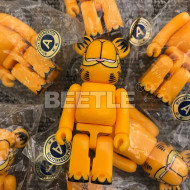 BEETLE BE@RBRICK BEARBRICK S36 加菲貓 GARFILED CUTE 庫柏力克熊 100%