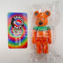 BEETLE BE@RBRICK GRATEFUL DEAD DANCING BEAR 跳舞熊 橘 S29 100%