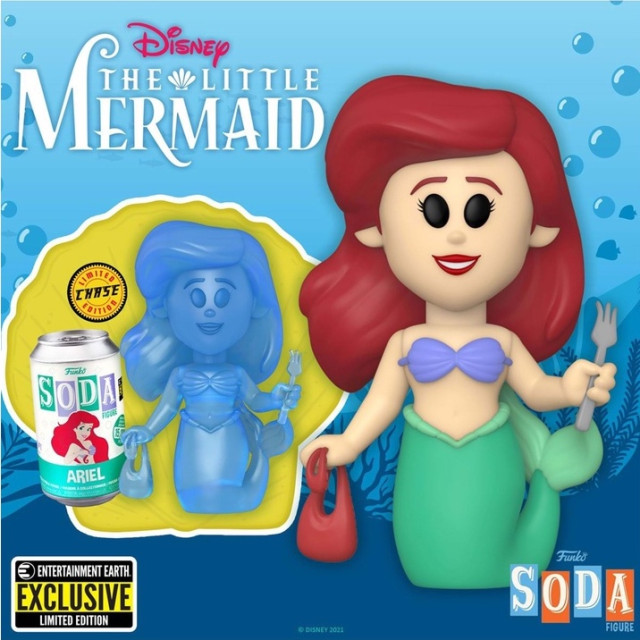 BEETLE FUNKO POP SODA 小美人魚 LITTLE MERMAID ARIEL 愛麗兒 汽水 公仔