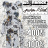 BEETLE BE@RBRICK 潑墨 JACKSON POLLOCK STUDIO SPLASH 100 400％