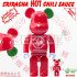 BEETLE BE@RBRICK SRIRACHA BAIT 紅綠 是拉差 香甜 辣椒醬 聯名 限定 100% 400%