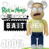 BEETLE BE@RBRICK BAIT RICK AND MORTY 莫蒂 BEARBRICK 庫柏力克熊 400%