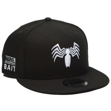 BEETLE BAIT X VENOM 猛毒 毒液 毒蜘蛛 NEW ERA 漫威 帽 後扣帽 SNAPBACK 黑