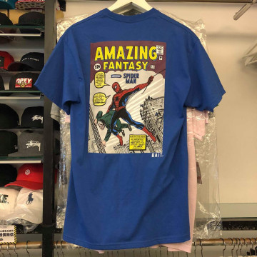 現貨 BEETLE BAIT 漫威 MARVEL COMICS 蜘蛛人 SPIDER MAN TEE 藍色 短T