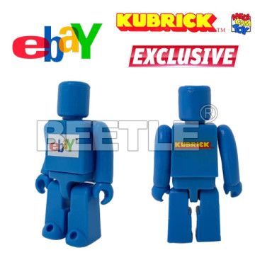 BEETLE MEDICOM TOY KUBRICK EBAY 聯名 小積木人 公仔 庫柏力克熊