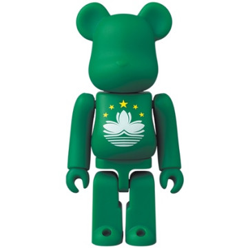 BEETLE BE@RBRICK S43 43代 盒抽 國旗 FLAG 澳門 MACAO 庫柏力克熊 100%