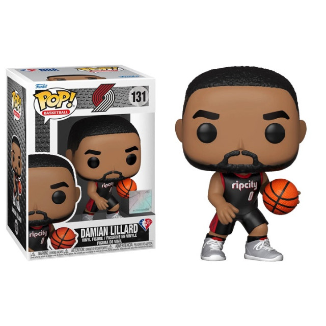 BEETLE FUNKO POP NBA DAMIAN LILLARD BLAZERS 拓荒者 利拉德 2021 城市版
