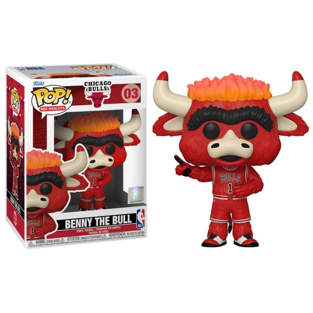BEETLE FUNKO POP NBA MASCOTS 吉祥物 CHICAGO BULLS 芝加哥公牛 BENNY