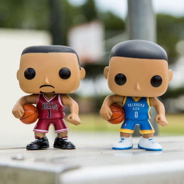 BEETLE FUNKO POP NBA DERRICK ROSE RUSSELL WESTBROOK 2入 SDCC