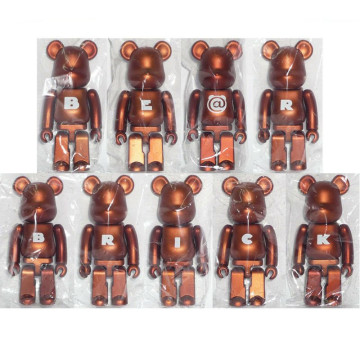 BEETLE BE@RBRICK 字母 35代 S35 銅色 @ BASIC 單售 拆賣 盒抽 庫柏力克熊 100%