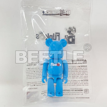 BEETLE BE@RBRICK 2018 DCON 限定 FUNKO 聯名 CEREAL 藍色 庫伯力克熊 100%
