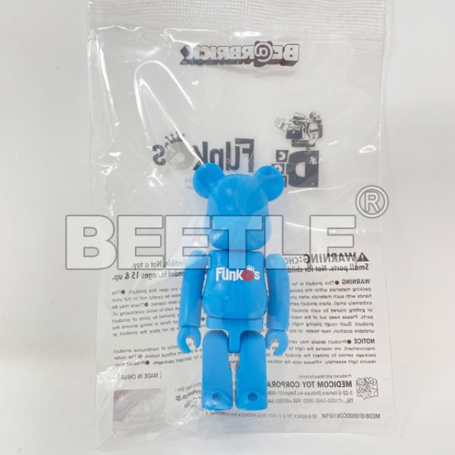 BEETLE BE@RBRICK 2018 DCON 限定 FUNKO 聯名 CEREAL 藍色 庫伯力克熊 100%