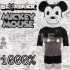BEETLE BE@RBRICK DISNEY VINTAGE B&W MICKEY 布 米老鼠 米奇 1000%
