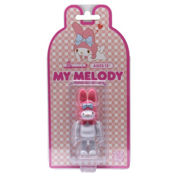 BEETLE R@BBRICK 三麗鷗 SANRIO 美樂蒂 MELODY 兔耳 庫柏力克熊 吊卡 100%