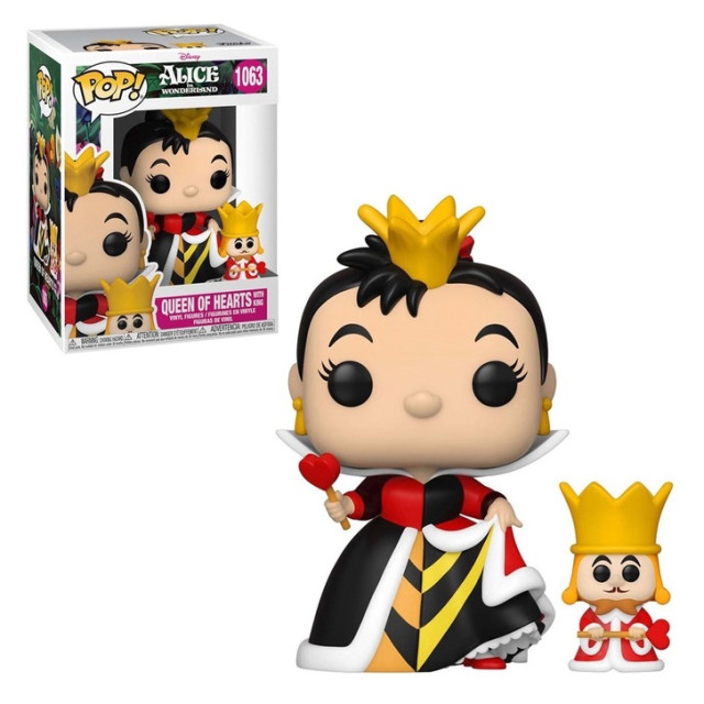 BEETLE FUNKO POP DISNEY 迪士尼 愛麗絲夢遊仙境 ALICE 紅心皇后 國王 1063