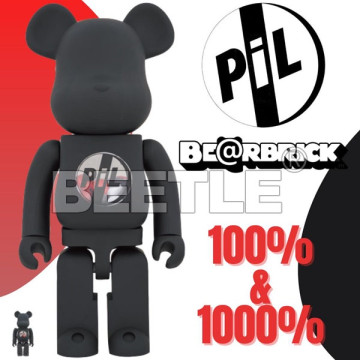 BEETLE BE@RBRICK PIL 藥丸 PUBLIC IMAGE LTD 庫柏力克熊 100% 1000%