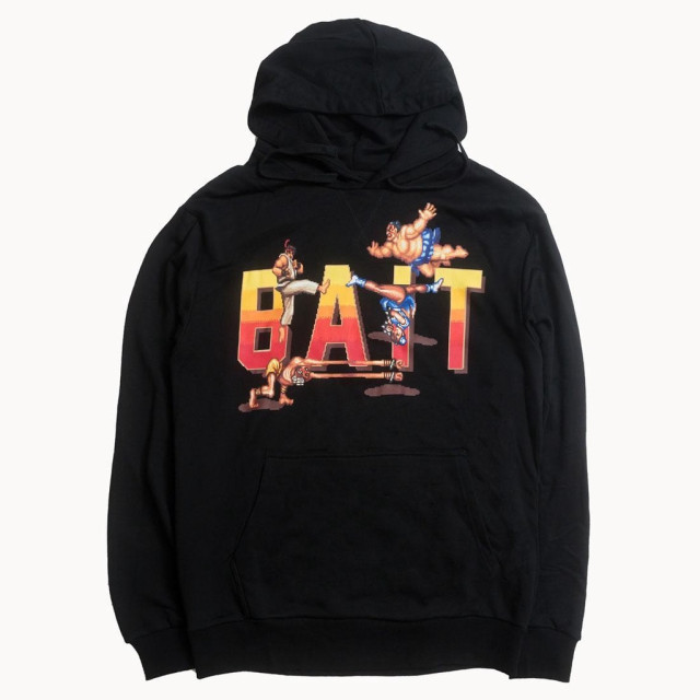BEETLE BAIT 快打旋風 STREET FIGHTER LOGO 黑色 帽T HOODY 電玩 聯名 美版 現貨