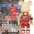 BEETLE BE@RBRICK MICHAEL JORDAN 麥可 喬丹 紅 金色 電鍍 公牛隊 1000%
