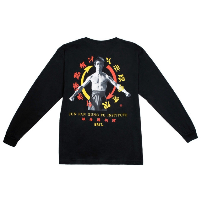 BEETLE BAIT X BRUCE LEE 聯名 李小龍 振藩國術館 黑色 長袖 TEE 衛衣 薄長袖 美版