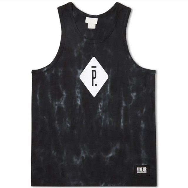 BEETLE NIKE X PIGALLE LAB ACE TANK TOP 聯名 背心 渲染 黑灰 街頭 數字 S M