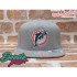 BEETLE MITCHELL NESS MIAMI DOLPHINS 邁阿密 海豚 LOGO 毛巾布 全灰 後扣棒球帽