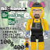 BEETLE BE@RBRICK BREAKING BAD 華特·懷特 絕命毒師 庫柏力克熊 100 400%
