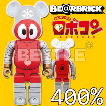 BEETLE BE@RBRICK BEARBRICK TOEI ROBOCON 小露寶 がんばれ 庫柏力克熊 400%