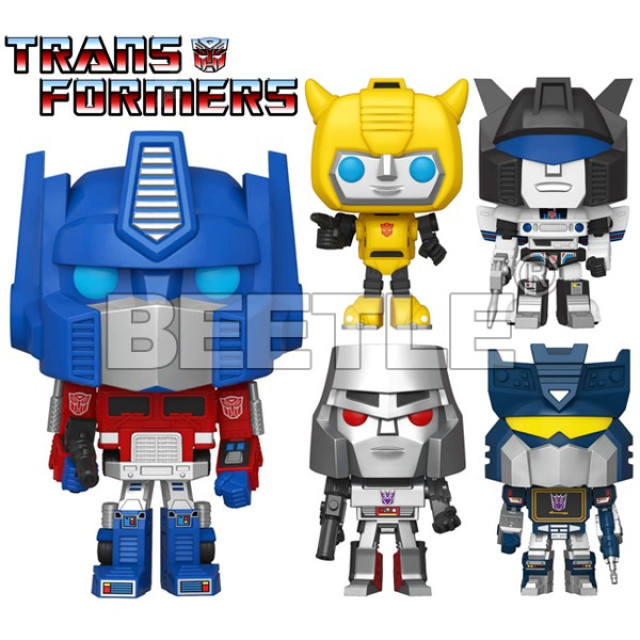 BEETLE FUNKO POP 變形金剛 柯博文 大黃蜂 爵士 密卡登 音波 電影系列 TRANSFORMERS