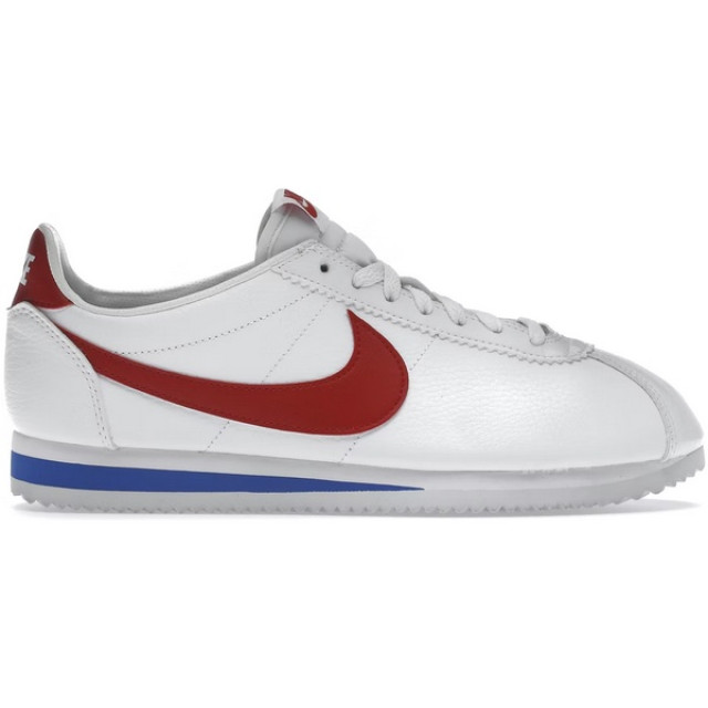 BEETLE NIKE CLASSIC CORTEZ LEATHER 阿甘 白紅藍 749571-154 女鞋