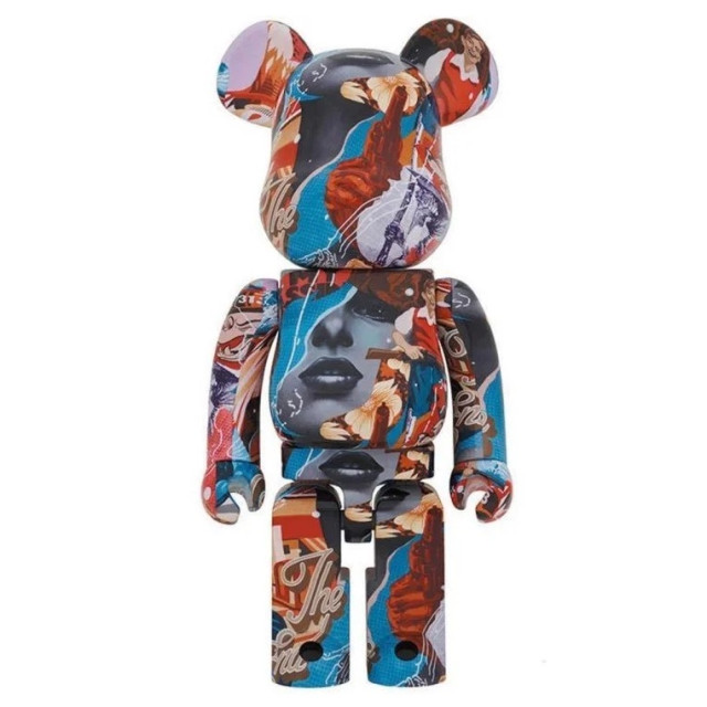 BEETLE BE@RBRICK 2021 DCON 展場限定 TRISTAN EATON 藝術家 庫柏力克熊 400%