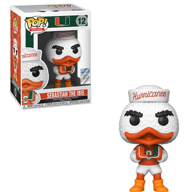 BEETLE FUNKO POP MASCOTS 吉祥物 邁阿密颶風隊 SEBASTIAN THE IBIS