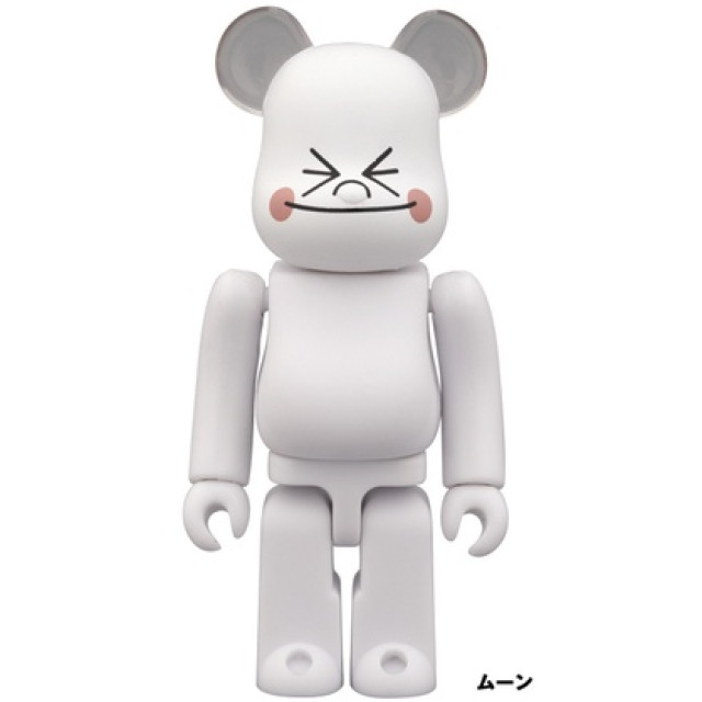 BEETLE BE@RBRICK LINE FRIENDS 饅頭人 MOON ムーン 吊卡 庫柏力克熊 100%