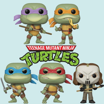 BEETLE FUNKO POP NINJA TURTLES 忍者龜 李奧納多 拉斐爾 多納太羅 米開朗基羅 凱西瓊斯